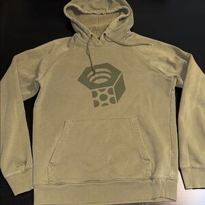 Mountain Hardwear Olive Hoodie with Graphic
